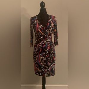 Laundry by Design, Faux Wrap Dress